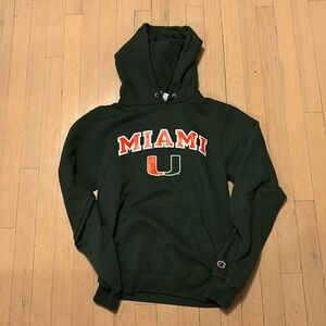 XS Men’s Champion University of Miami Sweatshirt